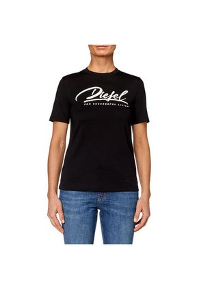 Diesel Camiseta Manga Corta Para Mujer T-Reg New Italico Diesel