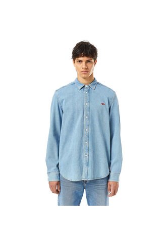 Diesel Camisa Manga Larga Para Hombre D-Simply Diesel Diesel