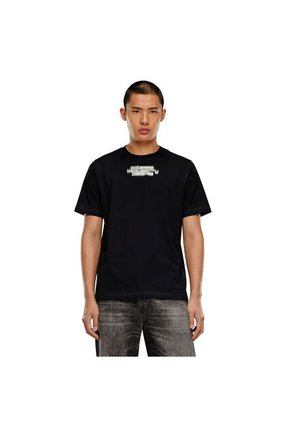 Diesel Camiseta Manga Corta Para Hombre T-Just-Slits-N6 Camiseta Diesel