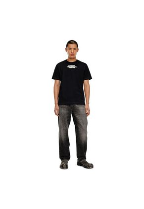 Diesel Camiseta Manga Corta Para Hombre T-Just-Slits-N6 Camiseta Diesel