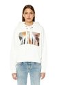 Diesel Buzo Hoodie Cerrado Para Mujer F-Reggy-Drood Diesel de Diesel