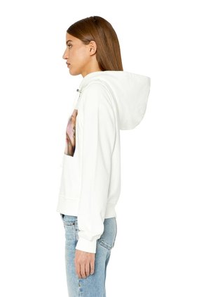 Diesel Buzo Hoodie Cerrado Para Mujer F-Reggy-Drood Diesel