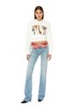 Diesel Buzo Hoodie Cerrado Para Mujer F-Reggy-Drood Diesel de Diesel