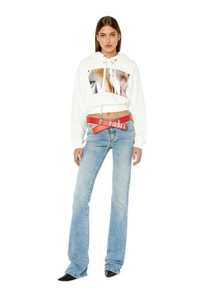 Diesel Buzo Hoodie Cerrado Para Mujer F-Reggy-Drood Diesel