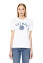 Diesel Camiseta Manga Corta Para Mujer T-Reg-G7 Diesel de Diesel
