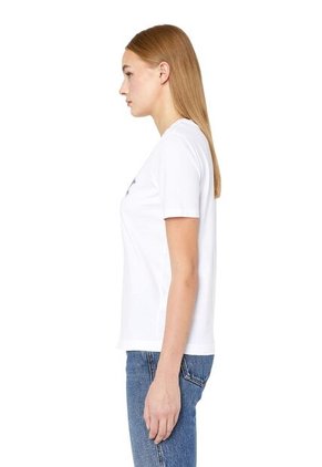 Diesel Camiseta Manga Corta Para Mujer T-Reg-G7 Diesel