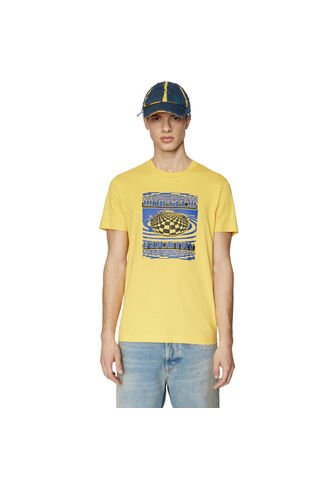Diesel Camiseta Manga Corta Para Hombre T Diegor K50 257254 Diesel
