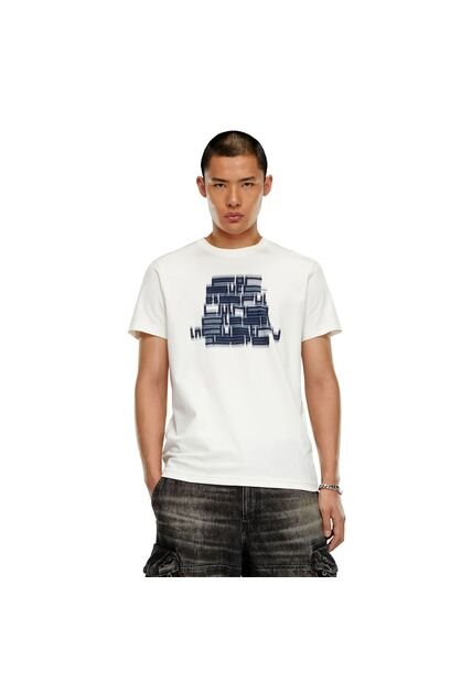Diesel Camiseta Manga Corta Para Hombre T-Diegor-N1 Camiseta Diesel