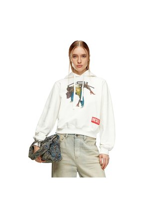 Diesel Buzo Hoodie Cerrado Para Mujer F-Reggy-Hood-N8 Diesel