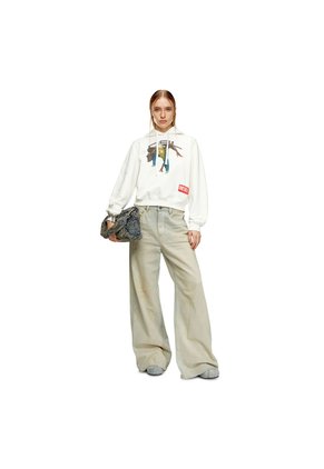 Diesel Buzo Hoodie Cerrado Para Mujer F-Reggy-Hood-N8 Diesel