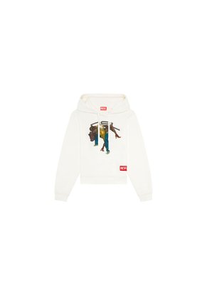 Diesel Buzo Hoodie Cerrado Para Mujer F-Reggy-Hood-N8 Diesel