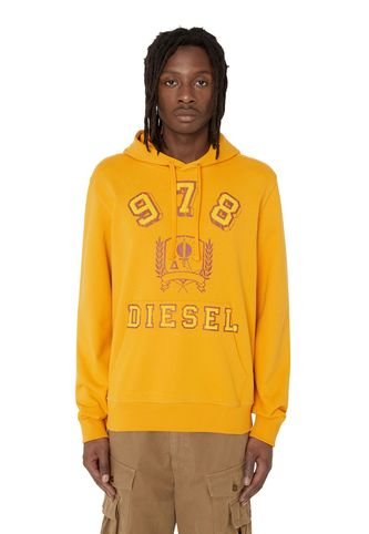 Diesel - Diesel Buzo Hoodie Cerrado Para Hombre S Ginn Hood E5 50447