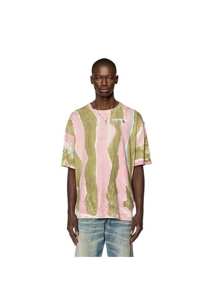 Diesel Camiseta Manga Corta Para Hombre T-Wash-L2 Diesel