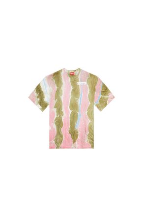 Diesel Camiseta Manga Corta Para Hombre T-Wash-L2 Diesel