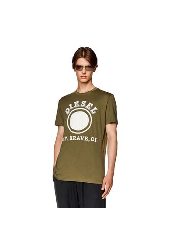Diesel Camiseta Manga Corta Para Hombre T-Diegor-K64 Diesel Diesel