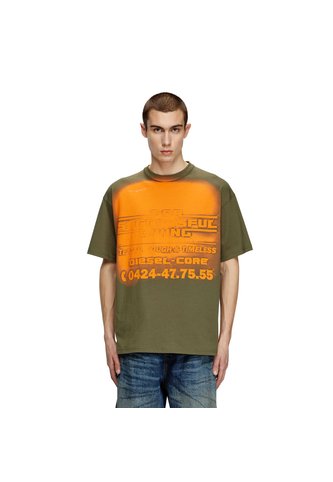 Diesel Camiseta Manga Corta Para Hombre T-Boxt-R15 Diesel Diesel