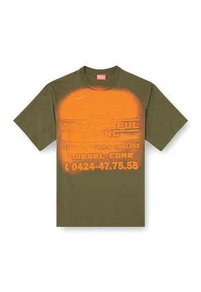 Diesel Camiseta Manga Corta Para Hombre T-Boxt-R15 Diesel