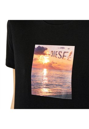 Diesel Camiseta Manga Corta Para Mujer T-Reg-G10 Diesel
