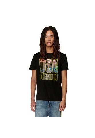 Diesel Camiseta Manga Corta Para Hombre T-Diegor-L7 Diesel Diesel