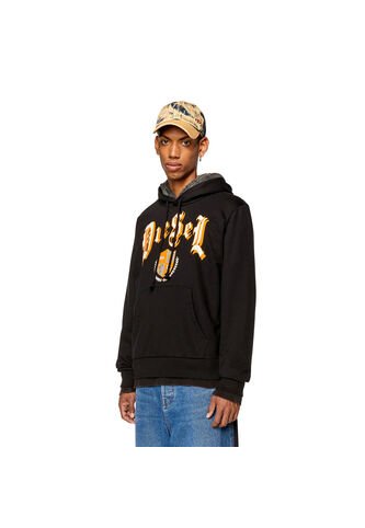 Diesel Buzo Cerrado Para Hombre S-Ginn-Hood-K20 Diesel Diesel