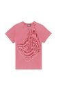 Diesel Camiseta Manga Corta Para Mujer T-Slidart Diesel de Diesel