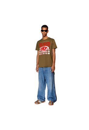 Diesel Camiseta Manga Corta Para Hombre T-Diegor-L8 Diesel