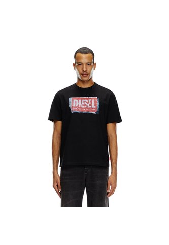 Diesel Camiseta Manga Corta Para Hombre T-Adjust-Q6 Diesel Diesel