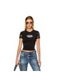 Diesel Camiseta Manga Corta Para Mujer T-Sli-Ovalace Diesel de Diesel
