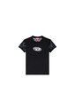 Diesel Camiseta Manga Corta Para Mujer T-Sli-Ovalace Diesel de Diesel
