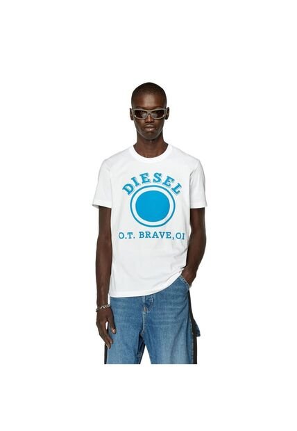 Diesel Camiseta Manga Corta Para Hombre T-Diegor-K64 Diesel