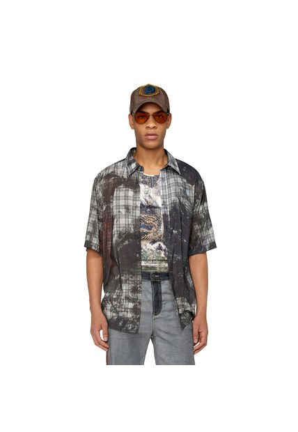 Diesel Camisa Manga Larga Para Hombre S Umbe Ssl Globe Diesel Compra Ahora Dafiti Colombia