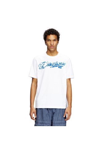 Diesel Camiseta Manga Corta Para Hombre T-Adjust-R7 Diesel Diesel