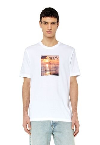 Diesel Camiseta Manga Corta Para Hombre T-Just-G24 Diesel Diesel