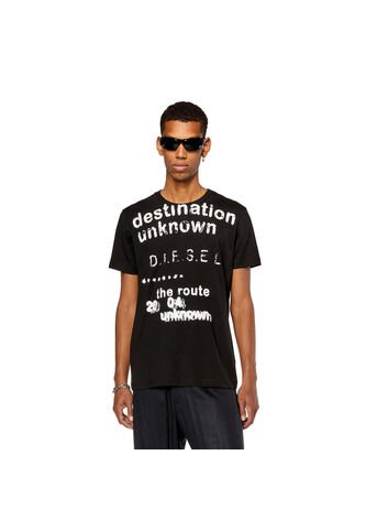 Diesel Camiseta Manga Corta Para Hombre T-Diegor-K63 Diesel Diesel