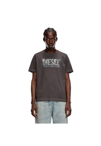 Diesel Camiseta Manga Corta Para Hombre T-Adjust-Q1 Diesel Diesel