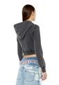 Diesel Buzo Hoodie Cerrado Para Mujer F-Slimmy-Hood-G1 Diesel de Diesel