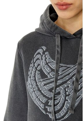 Diesel Buzo Hoodie Cerrado Para Mujer F-Slimmy-Hood-G1 Diesel