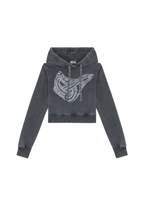 Diesel Buzo Hoodie Cerrado Para Mujer F-Slimmy-Hood-G1 Diesel