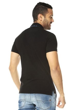 Camiseta Polo Negra DIESEL