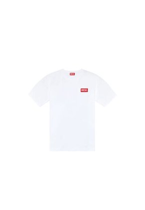 Diesel Camiseta Manga Corta Para Hombre T-Nlabel-L1 Diesel