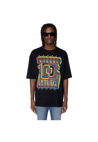 Diesel Camiseta Manga Corta Para Hombre T-Wash-E2 Diesel Diesel