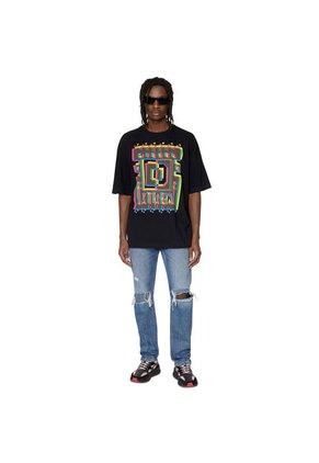 Diesel Camiseta Manga Corta Para Hombre T-Wash-E2 Diesel