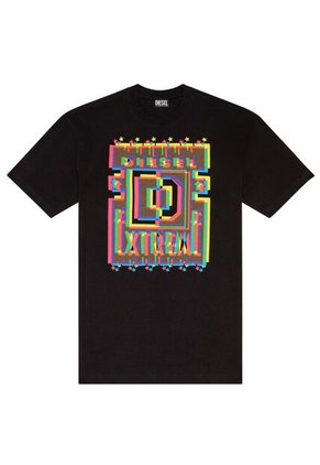 Diesel Camiseta Manga Corta Para Hombre T-Wash-E2 Diesel