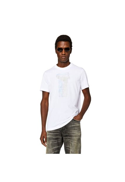 Diesel Camiseta Manga Corta Para Hombre T-Diegor-K68 Camiseta Diesel