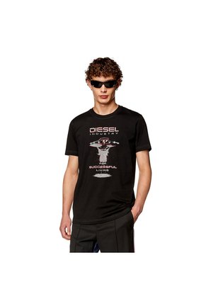 Diesel Camiseta Manga Corta Para Hombre T-Diegor-K69 Camiseta Diesel