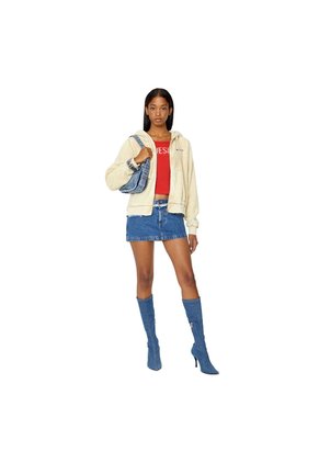 Diesel Buzo Hoodie Abierto Para Mujer F-Reggy-Hood-Zip-E3 Diesel