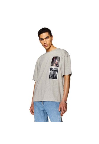 Diesel Camiseta Manga Corta Para Hombre Pr-T-Nlabel-23 Diesel Diesel