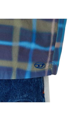 Diesel Camisa Manga Larga Para Hombre S-Frank-Check Diesel