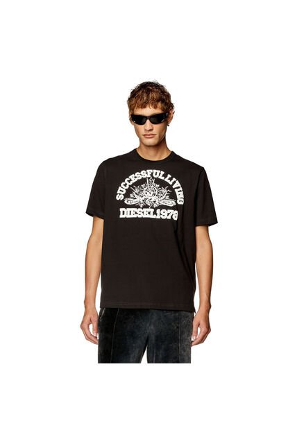 Diesel Camiseta Manga Corta Para Hombre T-Justil-N1 Diesel
