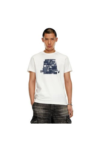 Diesel Camiseta Manga Corta Para Hombre T-Diegor-N1 Camiseta Diesel Diesel